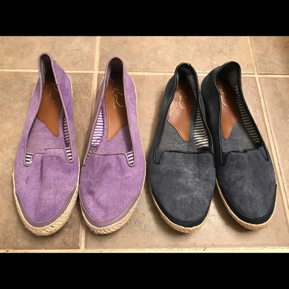 Kim Rogers Shoes - Kim Rogers slip on loafers double pair size 8.5.