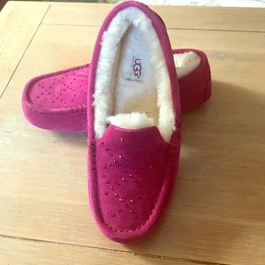 Uggs Ansley Swarovski Crystal Diamond Slippers