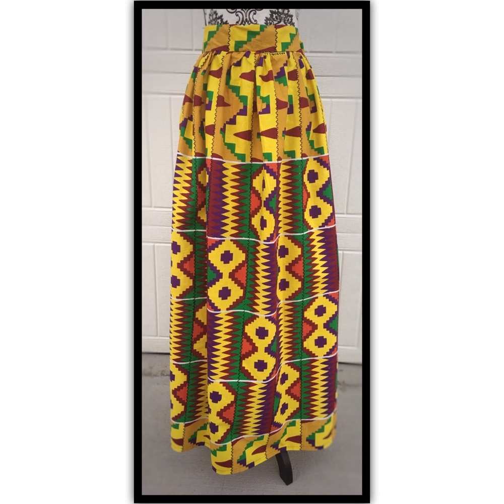 Kente Maxi Skirt