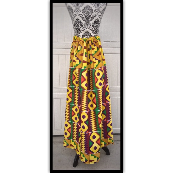 Kente Maxi Skirt - Picture 2 of 3