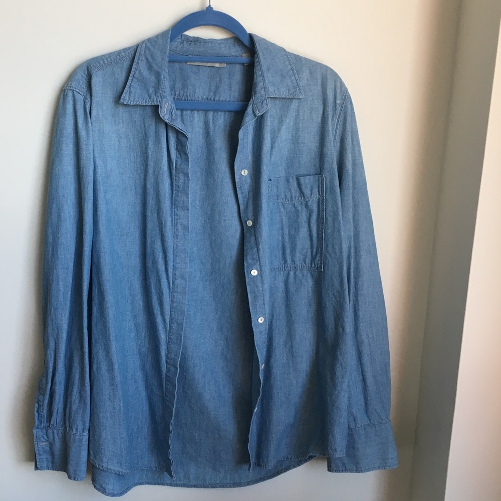 Vince Blue Button Down