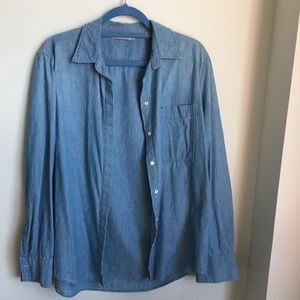 Vince Blue Button Down