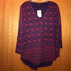3/4 Sleeve Lucky Brand top