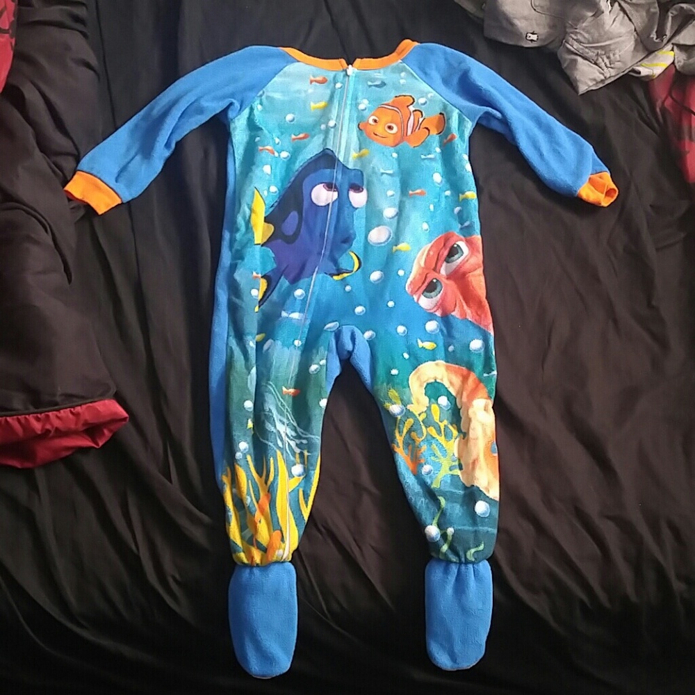 Finding Dory footie pajamas