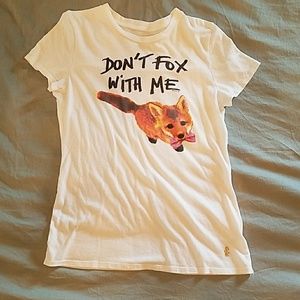 Don't fox with me juicy tee