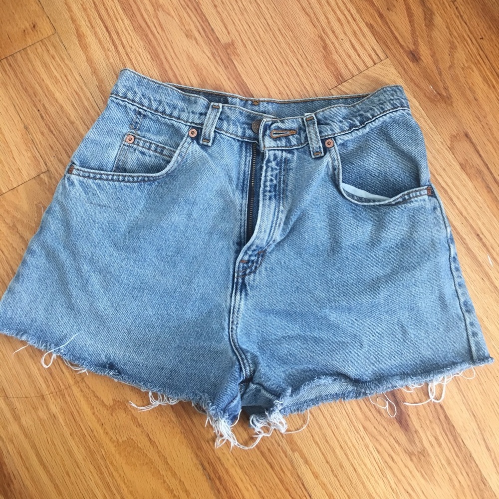 Levi denim shorts