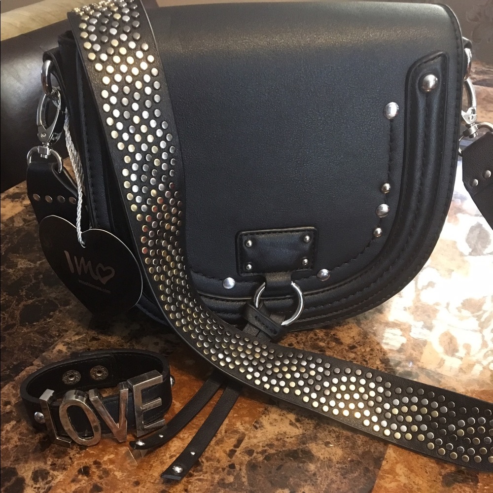 Black crossbody bag
