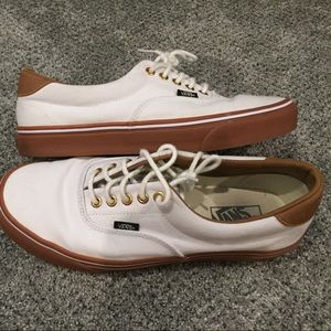 Vans Authentic White and Brown