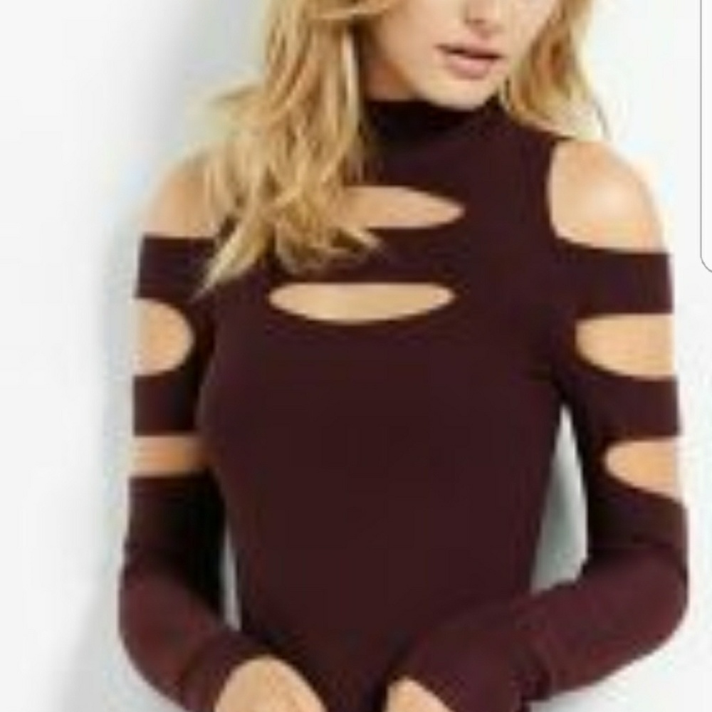 New Express Cut Out Sweater