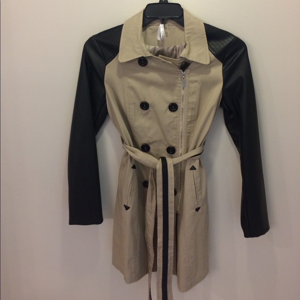 G+I women's trench coat
