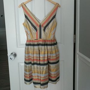 J. Crew striped dress
