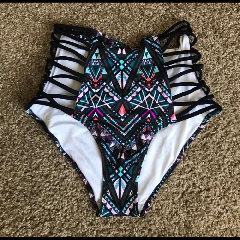 Victoria's Secret PINK High Waist Bikini Bottom