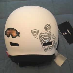 Burton Trace II RED Snow Helmet