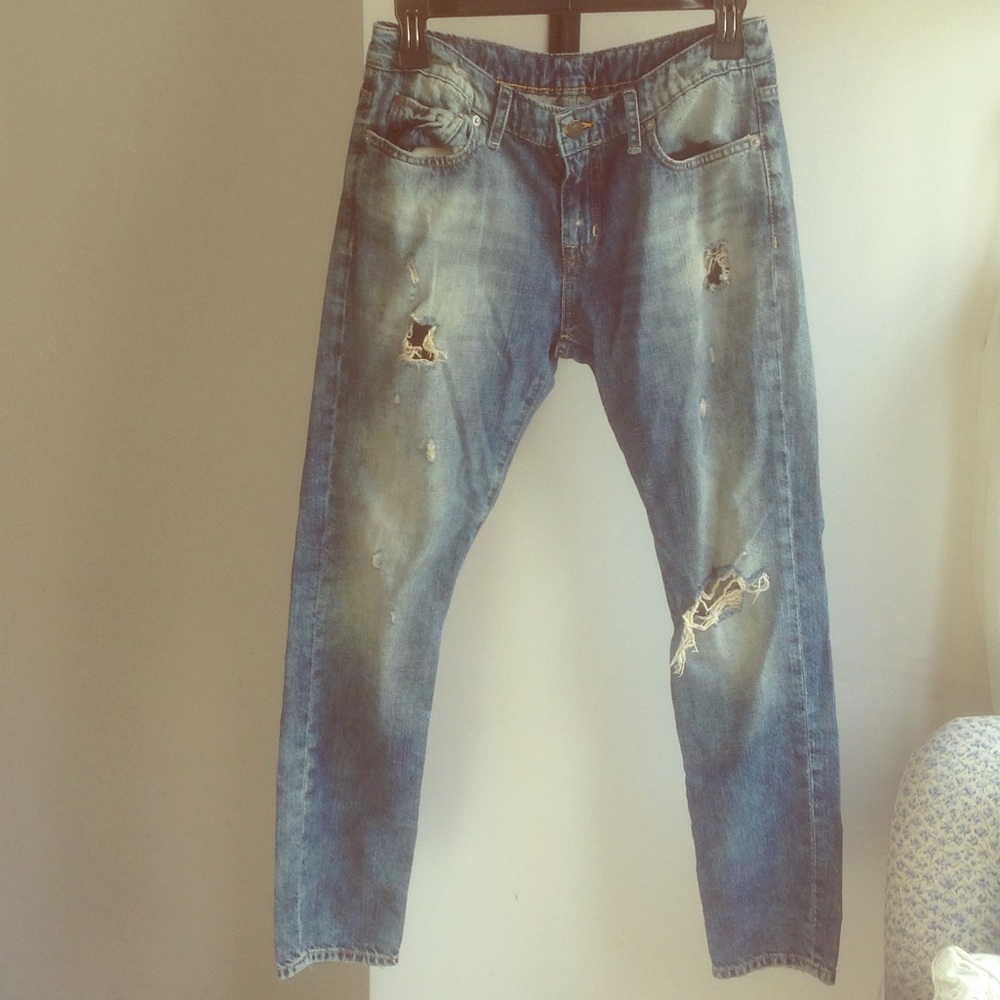 Denim & Supply Skinny Boyfriend Jeans, 27