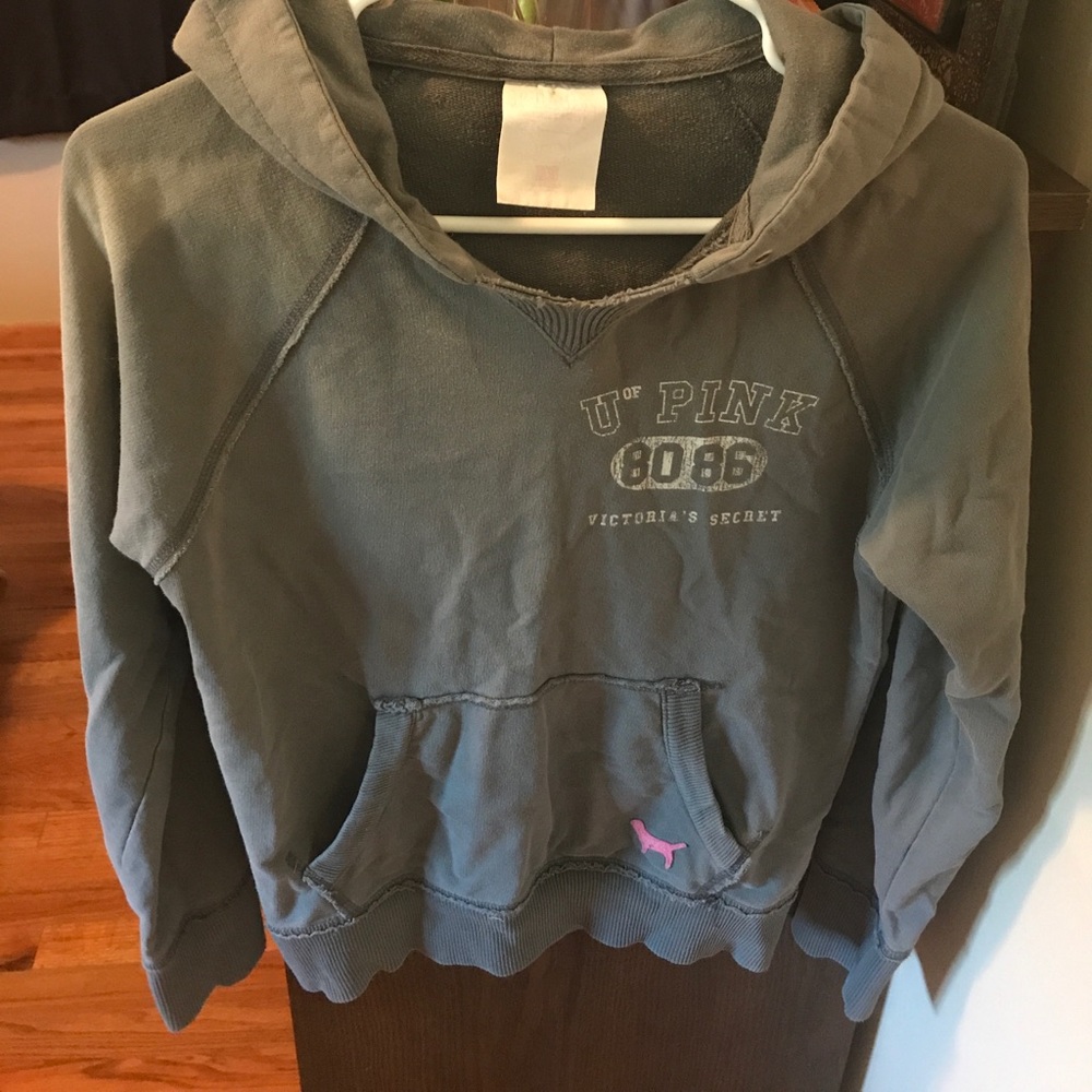 PINK hooded sweatshirt