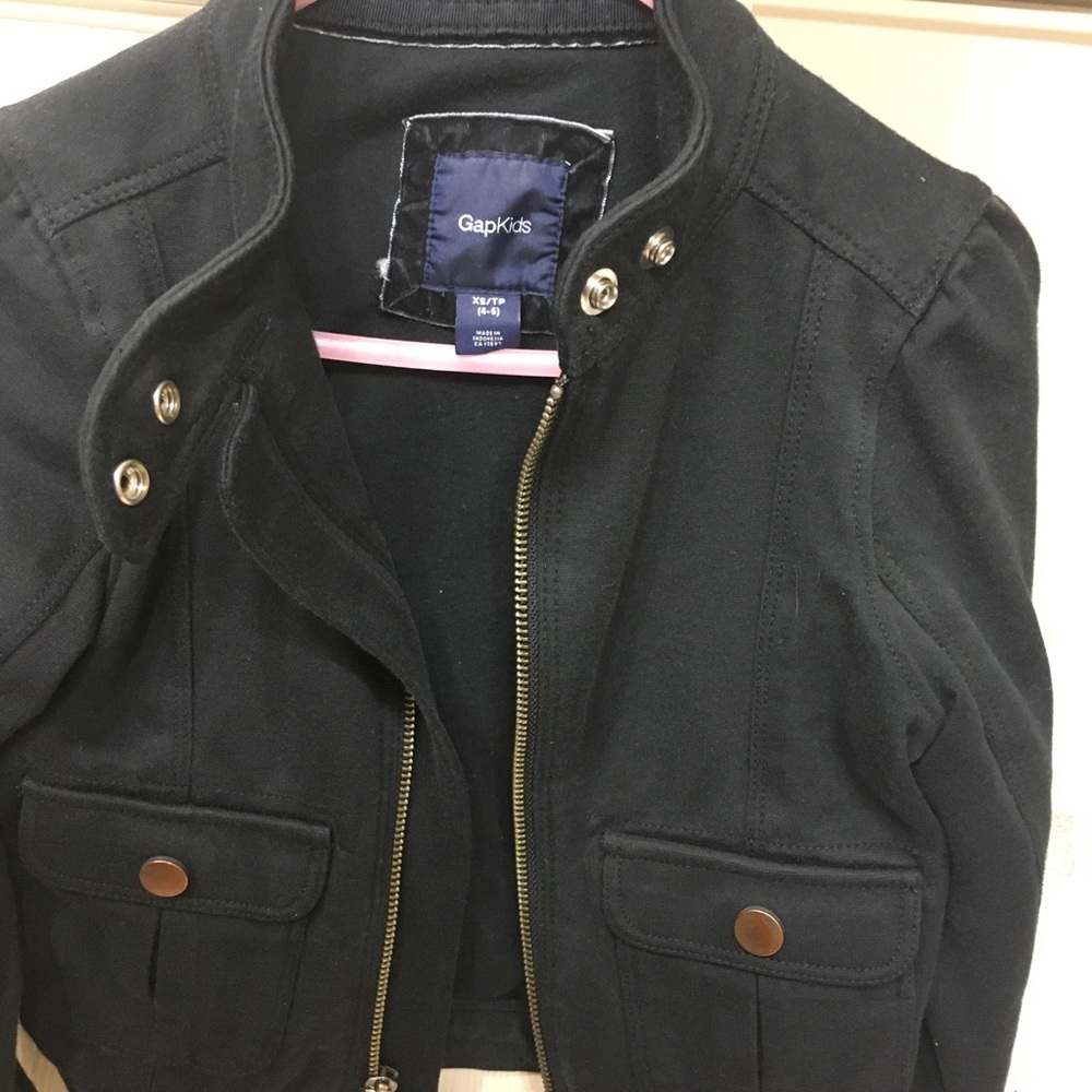 Girls black GAP jacket