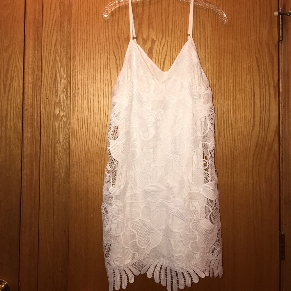 Never worn Express lace dress