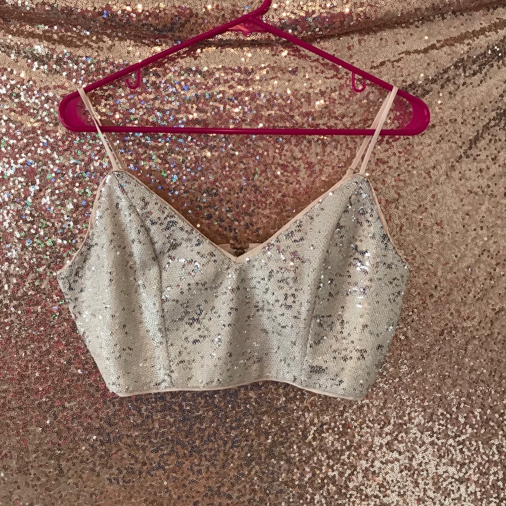 Forever 21 Sequin Bralette
