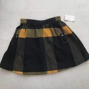 Free People Flannel Skirt
