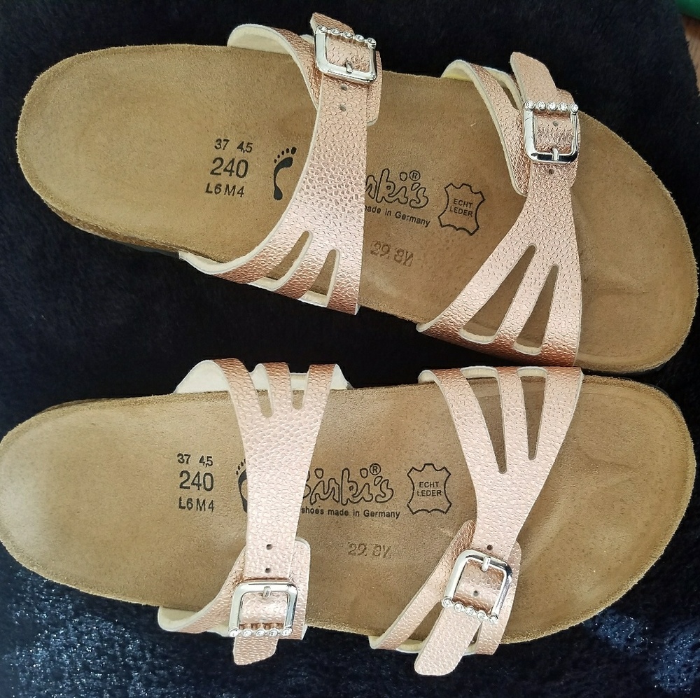 Birki's by Birkenstock Pink with Diamonds