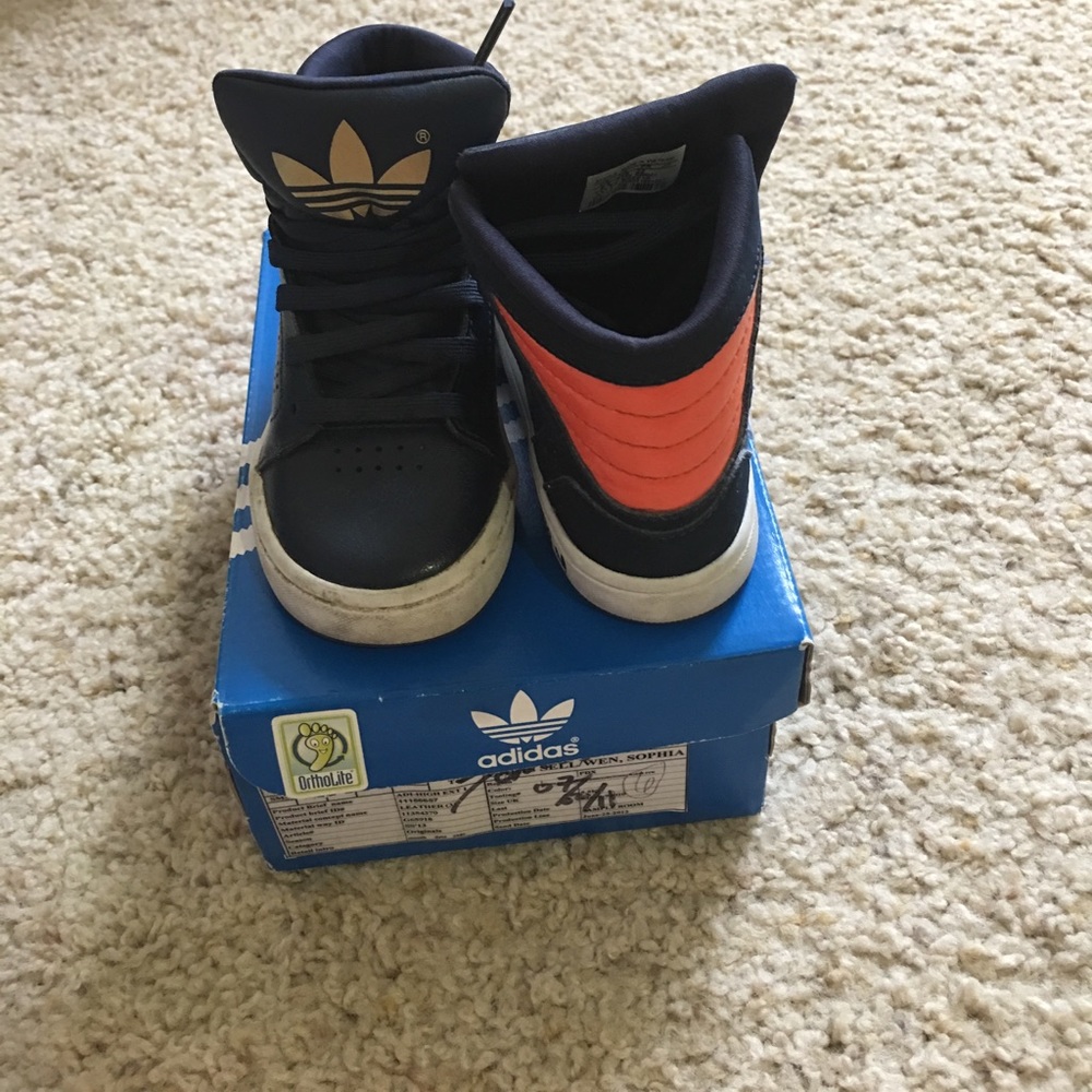 Preowned adidas 6c high tops