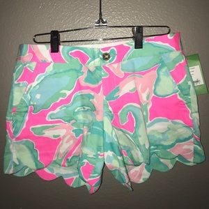 Lily Pulitzer Scallop Shorts