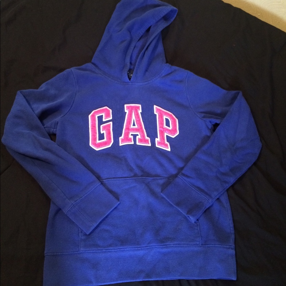 GAP Girls size 10 (large) hooded sweatshirt