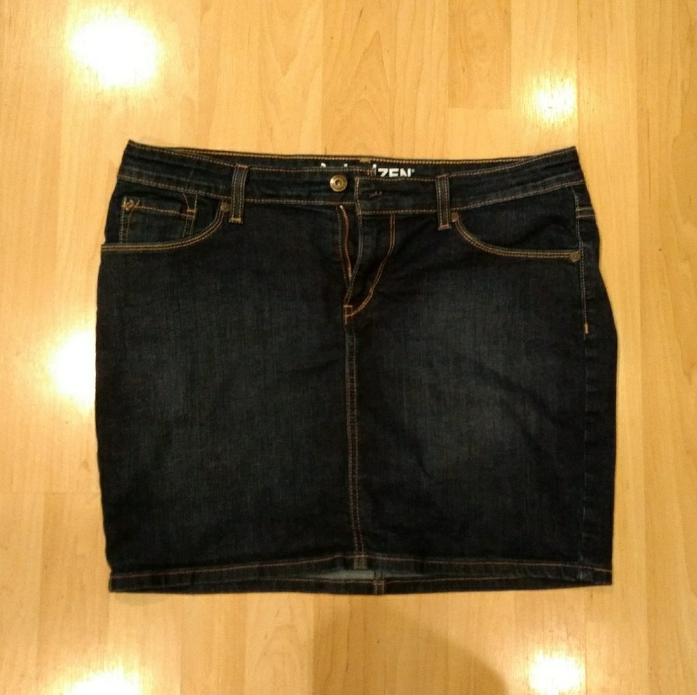 Jean skirt