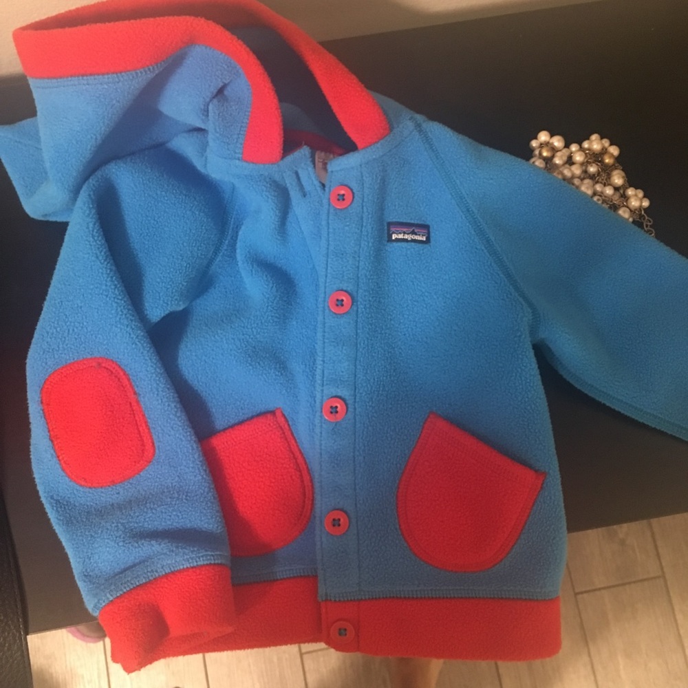 Patagonia fleece, size 4T