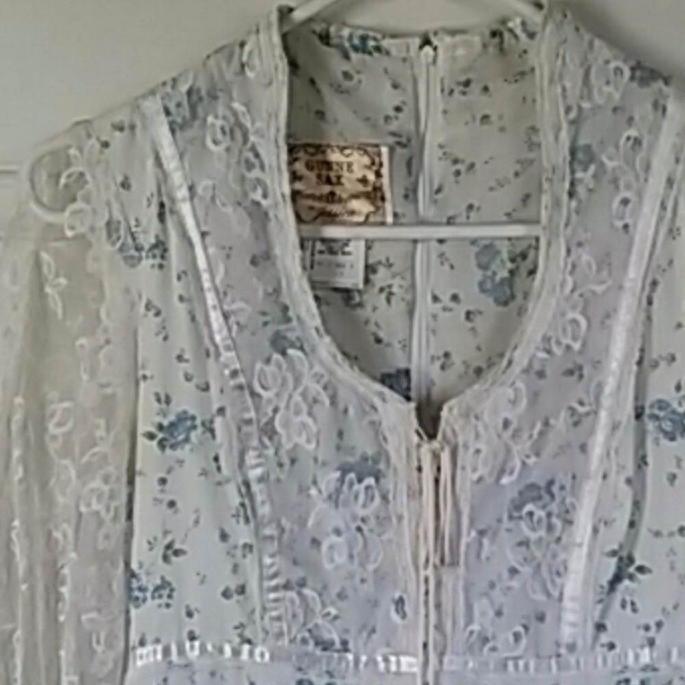Gunne Sax Vintage 70's Maxi Dress