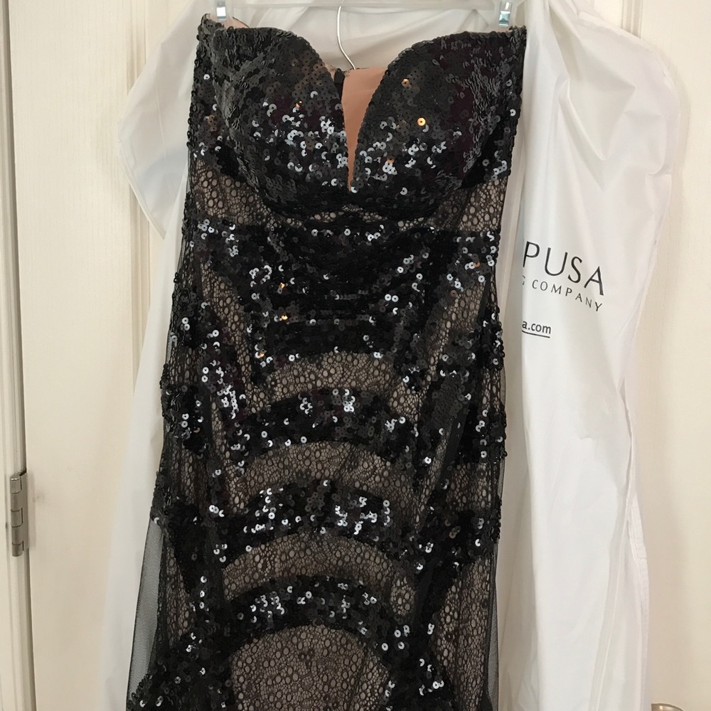 Sweetheart Sequin Prom Dress