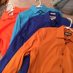 (3) Express 1MX button ups