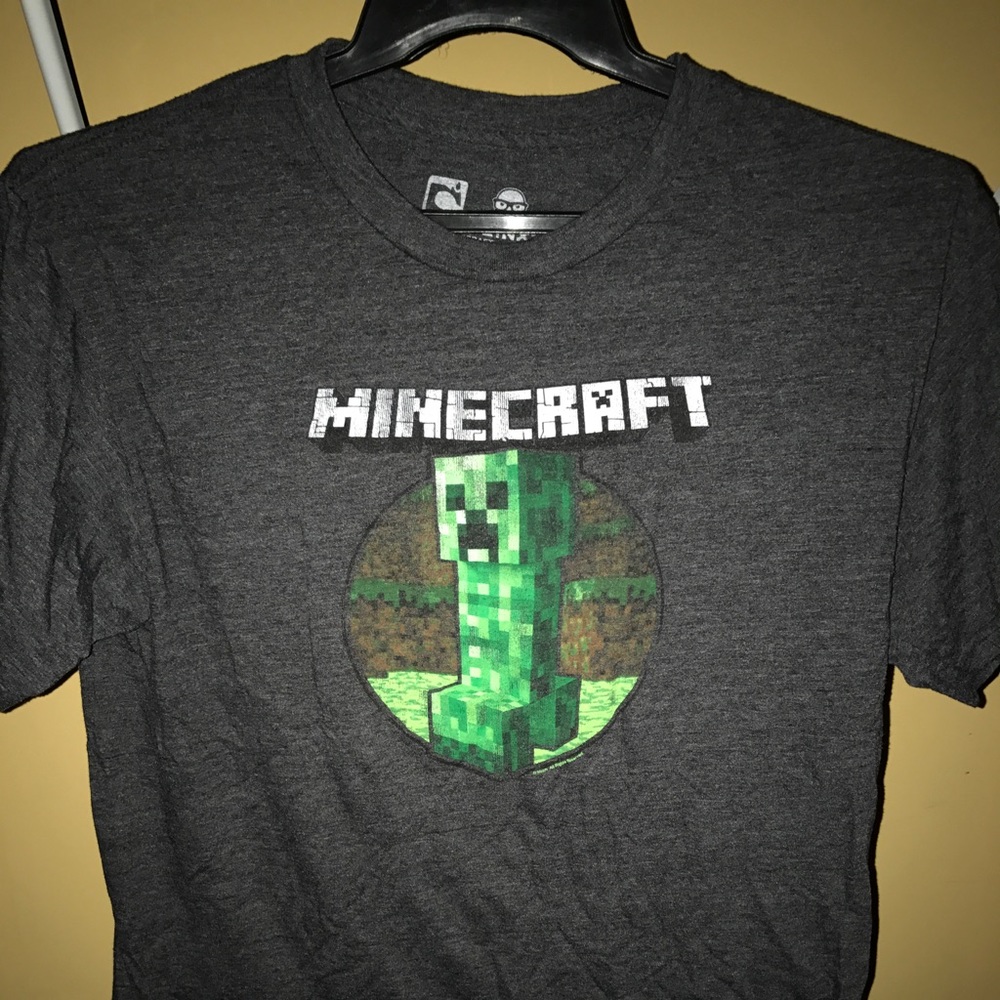 A minecraft shirt