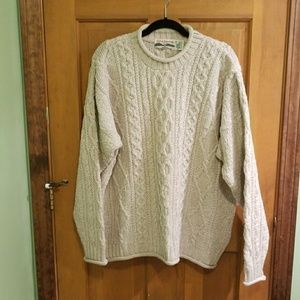 Men's merino wool sweater