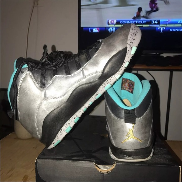 Jordan 10 Retro Lady of Liberty 30th Anniversary Men Retro 10 lady liberty