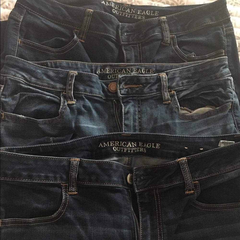 American Eagle HighRise Jeggings size 14