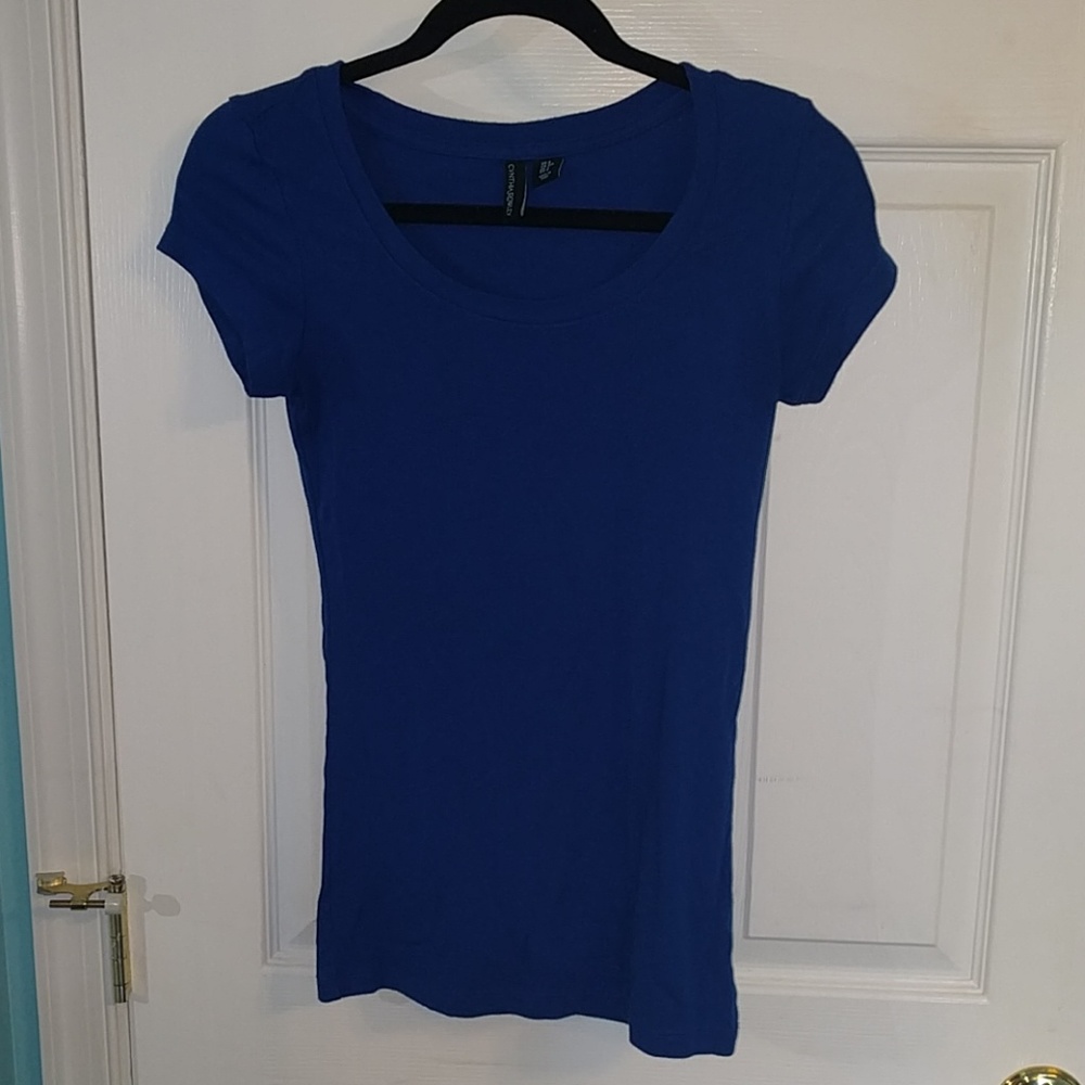 Cynthia Rowley Royal Blue T-Shirt
