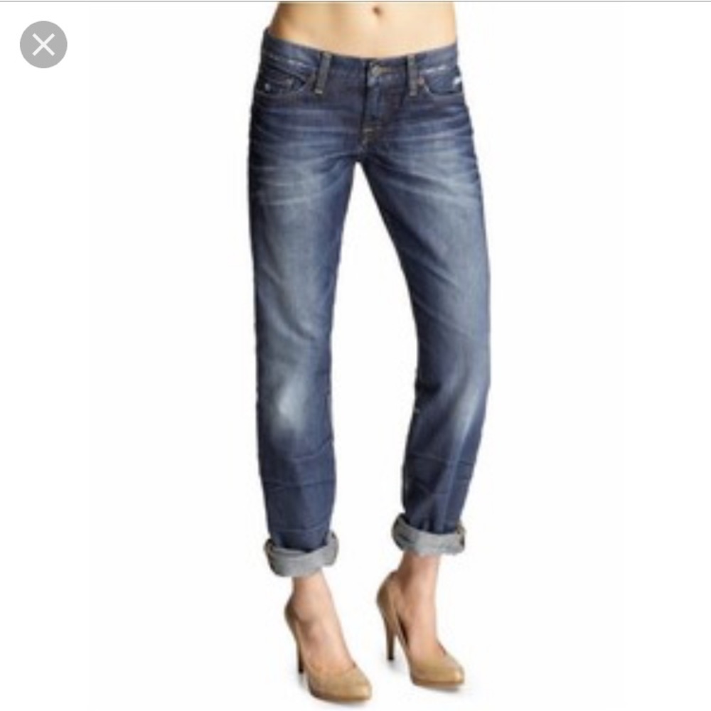 Lucky brand Riley "boyfriend" jeans size 27