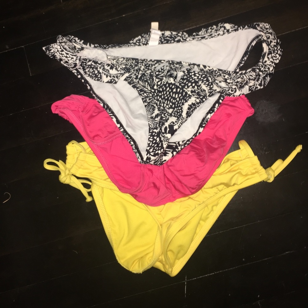 Three Swim suit bottoms