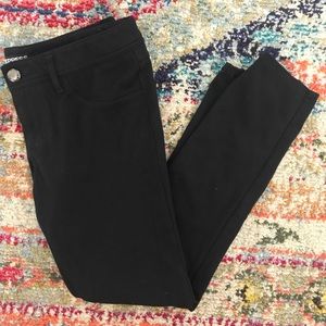 Express, black jeggings