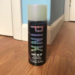 PINK light me up all-over mist!