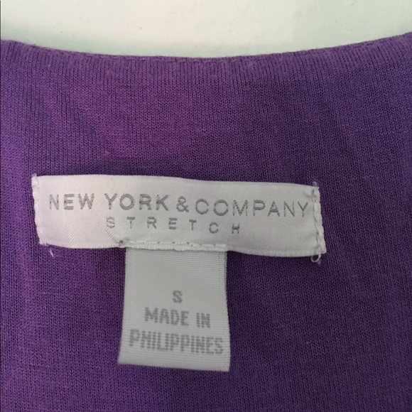 ⭐️3/$20 New York & Co small stretch ruffle dress - Picture 3 of 5