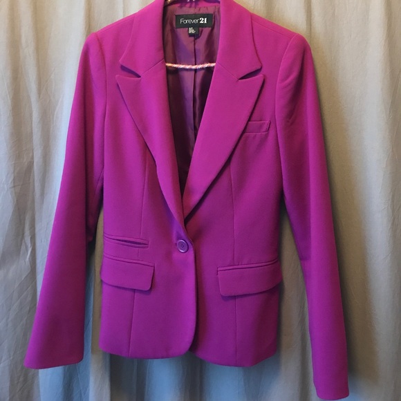 blazer fuschia