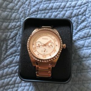 FOSSIL WATCH (Rose Gold)
