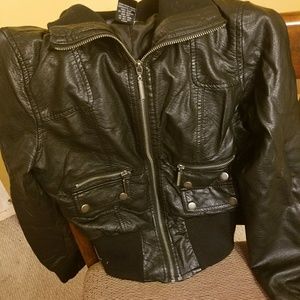Leather jacket