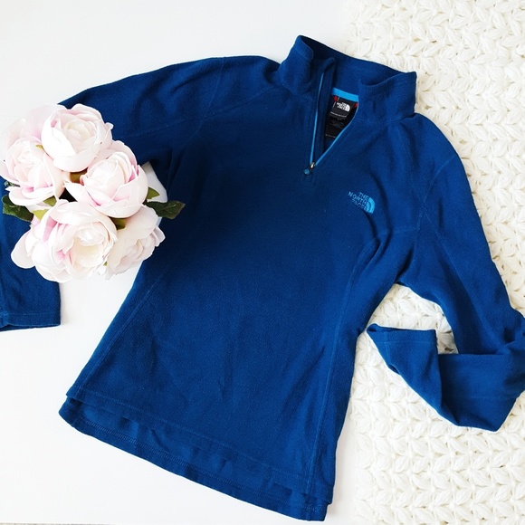 The North Face Tops - SALE!!The North Face | blue fleece quarter zip | S