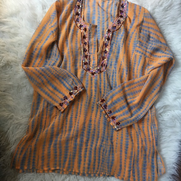 Flowy tie dye tunic - Picture 1 of 3