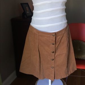 Xhilaration corduroy skirt size Large
