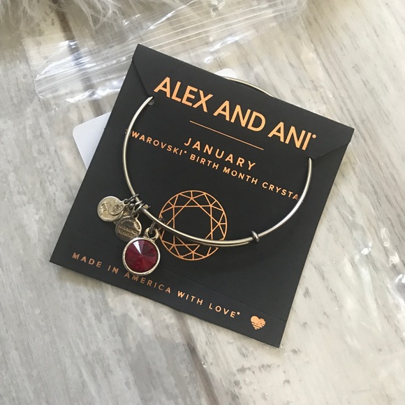 Alex and Ani Jewelry - Alex and ani Swarovski bracelet January
