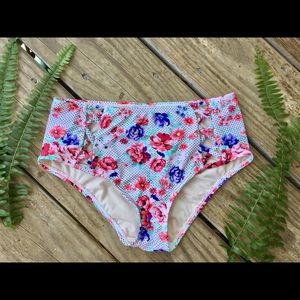 COTTON ON mid waisted bikini bottom